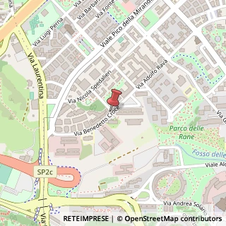Mappa Via Benedetto Croce, 62, 00142 Roma, Roma (Lazio)