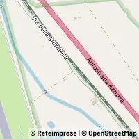 Mapa Fiumicino