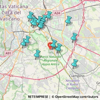 Mappa Via Elio Andrisco, 00178 Roma RM, Italia (4.35938)