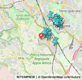 Mappa Via Elio Andrisco, 00178 Roma RM, Italia (1.6665)