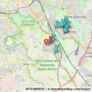 Mappa Via Elio Andrisco, 00178 Roma RM, Italia (1.87364)
