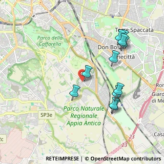 Mappa Via Elio Andrisco, 00178 Roma RM, Italia (2.13909)