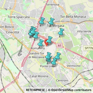 Mappa Via Mario Angeloni, 00173 Roma RM, Italia (1.57714)