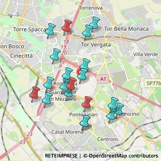 Mappa Via Mario Angeloni, 00173 Roma RM, Italia (2.0685)