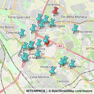 Mappa Via Mario Angeloni, 00173 Roma RM, Italia (2.192)