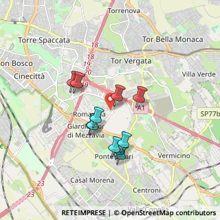 Mappa Via Mario Angeloni, 00173 Roma RM, Italia (1.52455)