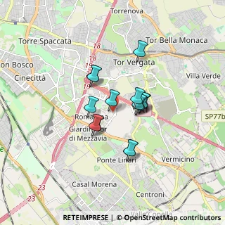 Mappa Via Mario Angeloni, 00173 Roma RM, Italia (1.26929)