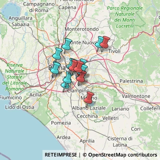 Mappa Via Mario Angeloni, 00173 Roma RM, Italia (8.20882)