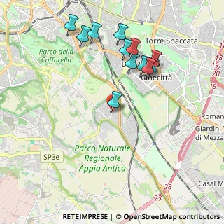 Mappa Via Annia Regilla, 00178 Roma RM, Italia (2.1675)