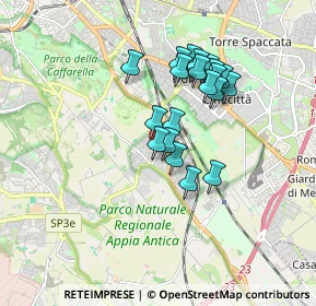 Mappa Via Annia Regilla, 00178 Roma RM, Italia (1.519)