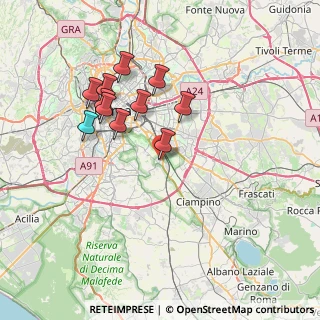 Mappa Via Annia Regilla, 00178 Roma RM, Italia (7.00091)