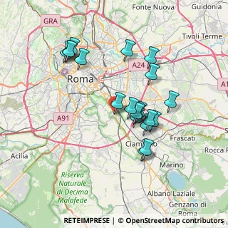 Mappa Via Annia Regilla, 00178 Roma RM, Italia (7.0245)