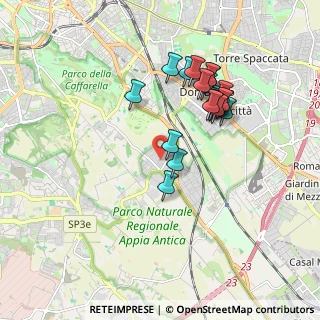 Mappa Via Moniano, 00178 Roma RM, Italia (1.787)