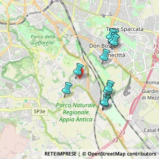 Mappa Via Moniano, 00178 Roma RM, Italia (1.95909)