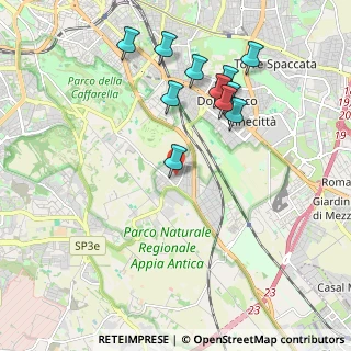Mappa Via Moniano, 00178 Roma RM, Italia (2.11091)