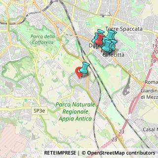 Mappa Via Moniano, 00178 Roma RM, Italia (1.96455)