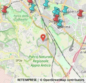 Mappa Via Moniano, 00178 Roma RM, Italia (3.22692)