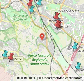 Mappa Via Moniano, 00178 Roma RM, Italia (3.23)