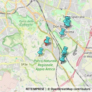 Mappa Via Montescaglioso, 00178 Roma RM, Italia (2.03455)