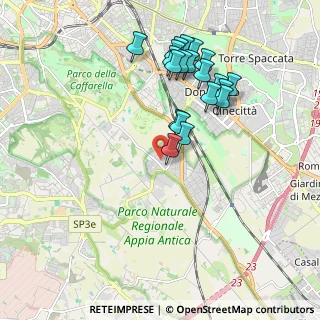 Mappa Via Montescaglioso, 00178 Roma RM, Italia (2.006)