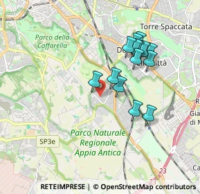 Mappa Via Montescaglioso, 00178 Roma RM, Italia (1.73)