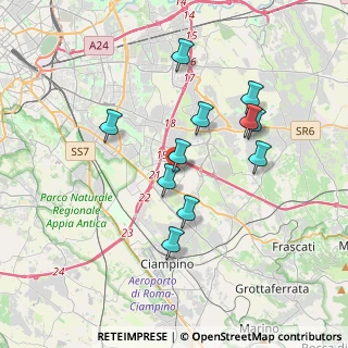 Mappa Via Gaetano Lodi, 00173 Roma RM, Italia (3.44818)