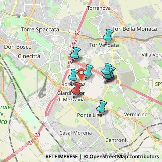 Mappa Via Gaetano Lodi, 00173 Roma RM, Italia (1.365)