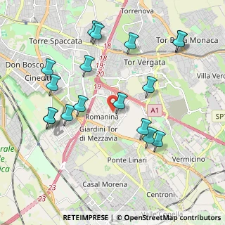 Mappa Via Gaetano Lodi, 00173 Roma RM, Italia (2.31176)