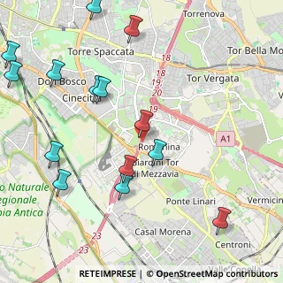 Mappa E80, 00173 Roma RM, Italia (2.78357)