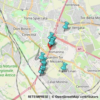 Mappa E80, 00173 Roma RM, Italia (1.5475)
