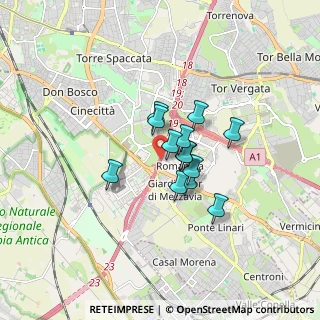Mappa E80, 00173 Roma RM, Italia (1.11538)