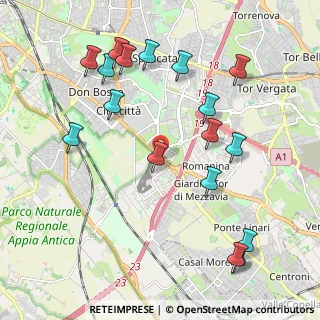Mappa Via Mormanno, 00173 Roma RM, Italia (2.47882)