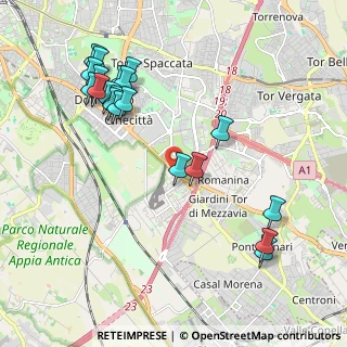 Mappa Via Mormanno, 00173 Roma RM, Italia (2.408)
