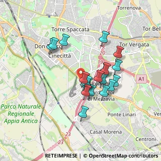 Mappa Via Mormanno, 00173 Roma RM, Italia (1.51)