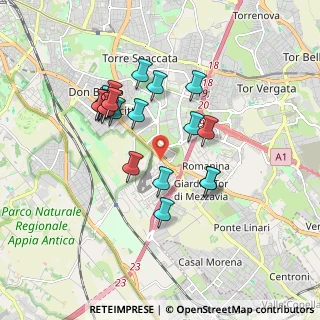 Mappa Via Mormanno, 00173 Roma RM, Italia (1.724)