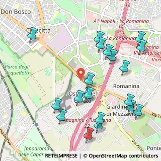 Mappa Via Mormanno, 00173 Roma RM, Italia (1.2645)