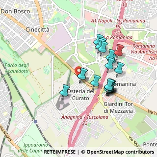 Mappa Via Mormanno, 00173 Roma RM, Italia (0.86)