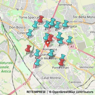 Mappa Via Luigi Zuppetta, 00173 Roma RM, Italia (1.6815)