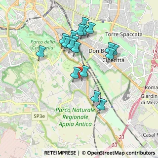 Mappa Via al Quarto Miglio, 00178 Roma RM, Italia (1.85)