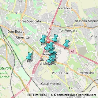 Mappa Via Vincenzo Manzini, 00173 Roma RM, Italia (1.01583)