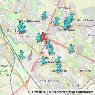 Mappa Via Vincenzo Manzini, 00173 Roma RM, Italia (2.146)