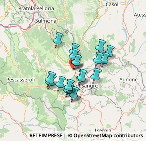 Mappa Via Vallone S. Rocco, 67037 Roccaraso AQ, Italia (10.2)