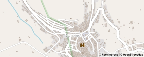 Mappa Carpino
