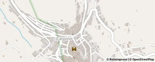 Mappa Carpino
