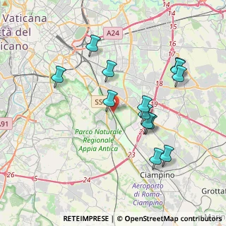 Mappa Viale Appio Claudio, 00178 Roma RM, Italia (4.01538)
