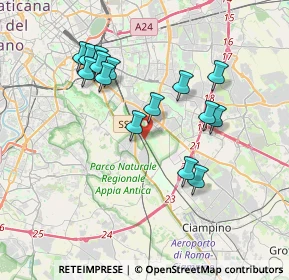Mappa Viale Appio Claudio, 00178 Roma RM, Italia (3.706)