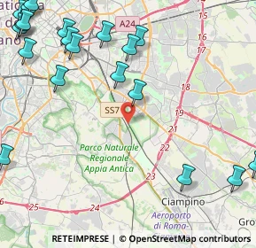 Mappa Viale Appio Claudio, 00178 Roma RM, Italia (6.6965)