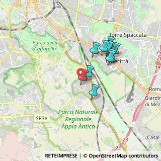Mappa Via Moliterno, 00178 Roma RM, Italia (1.55818)
