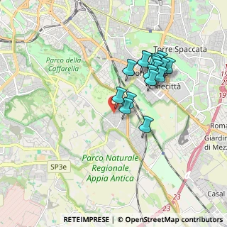 Mappa Via Moliterno, 00178 Roma RM, Italia (1.68176)