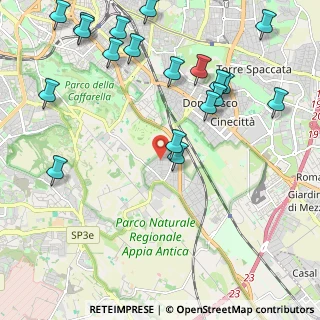 Mappa Via Moliterno, 00178 Roma RM, Italia (2.83474)